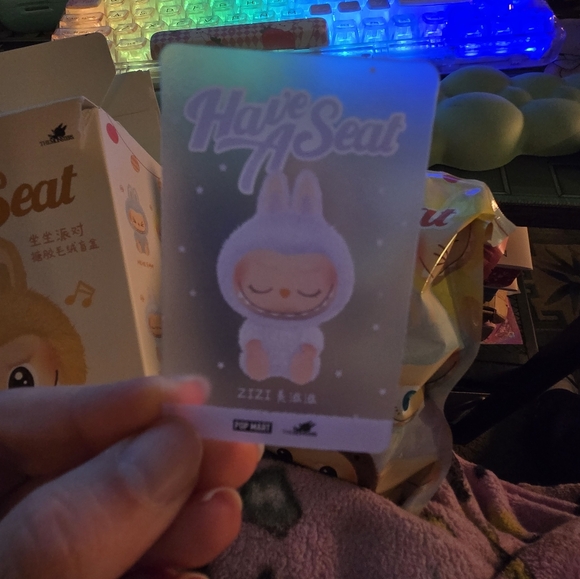 Labubu Have A Seat Zizi Vinyl Plush Popmart - Picture 2 of 4